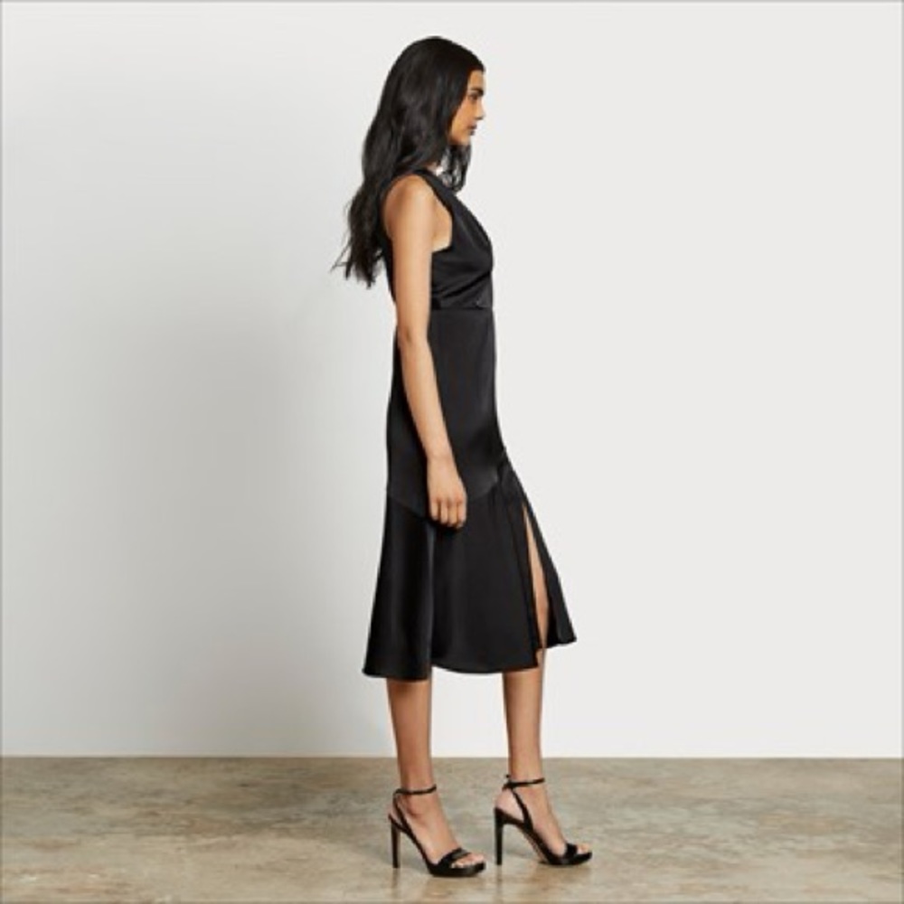 Sam Edelman One Shoulder Midi Dress New With Tags - Picture 3 of 10